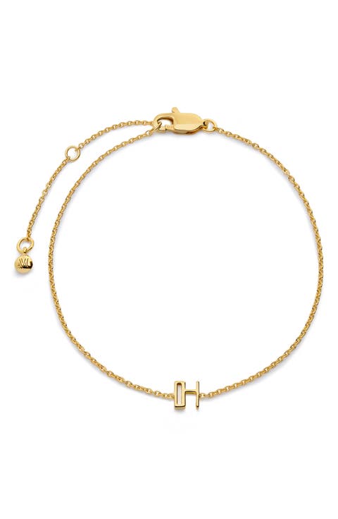 Initial Chain Bracelet