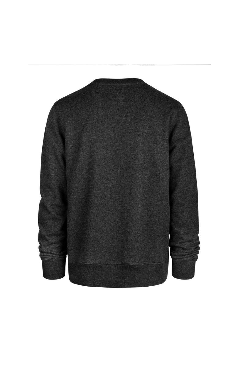 '47 Men's '47 Heather Black Charlotte Hornets Tribeca Emerson Pullover Sweatshirt, Alternate, color, Heather Black