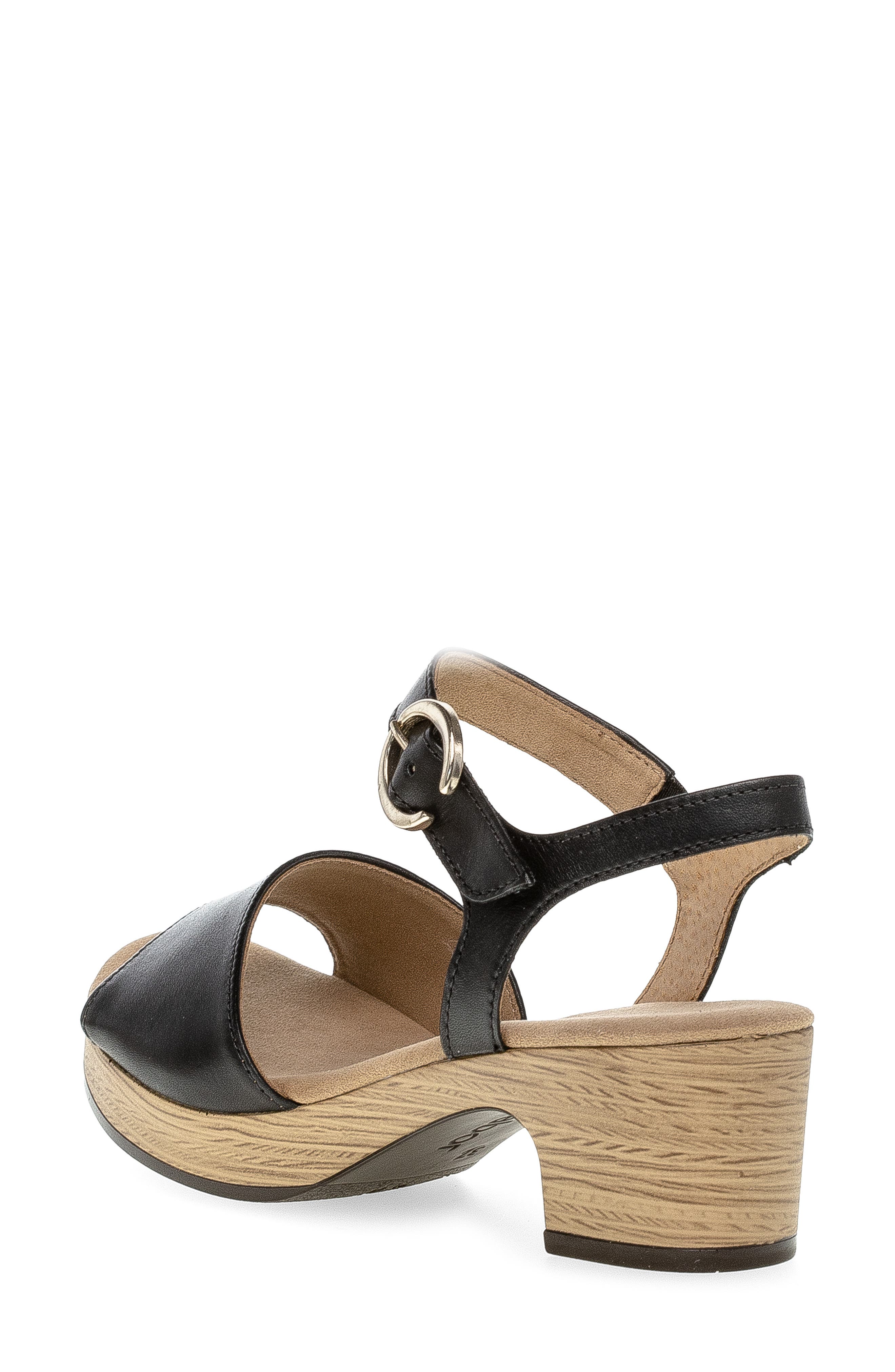 Gabor 42.071 Sandal, Alternate, color, Black