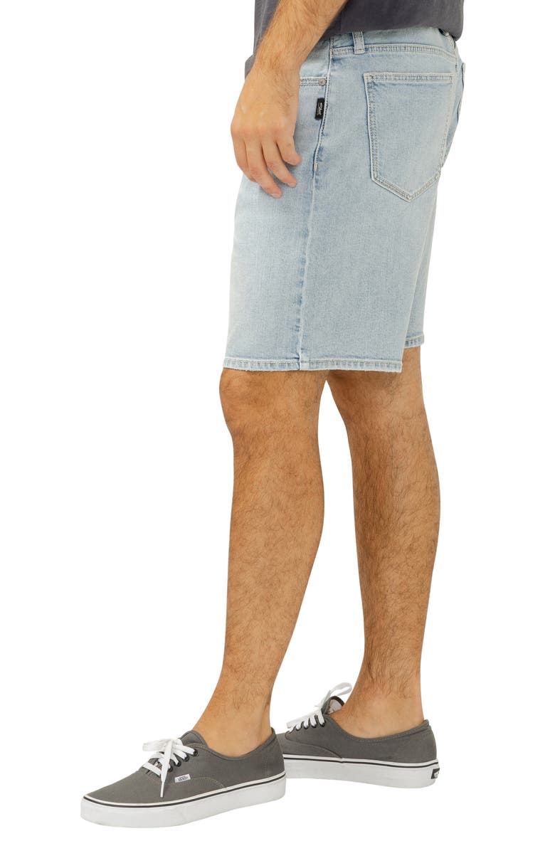 Silver Jeans Co. Relaxed Denim Shorts, Alternate, color, 