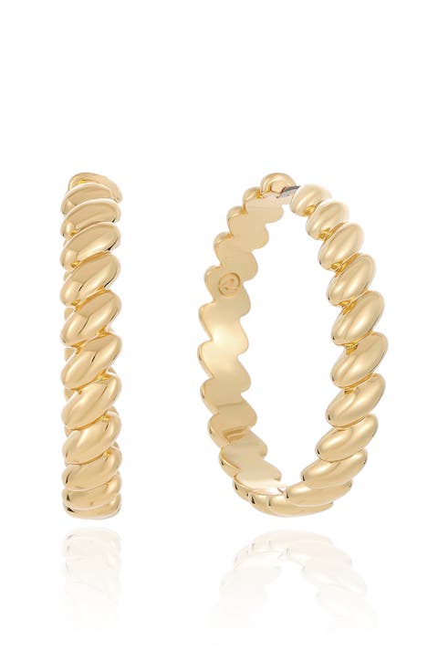 Twisted Hoop Earrings