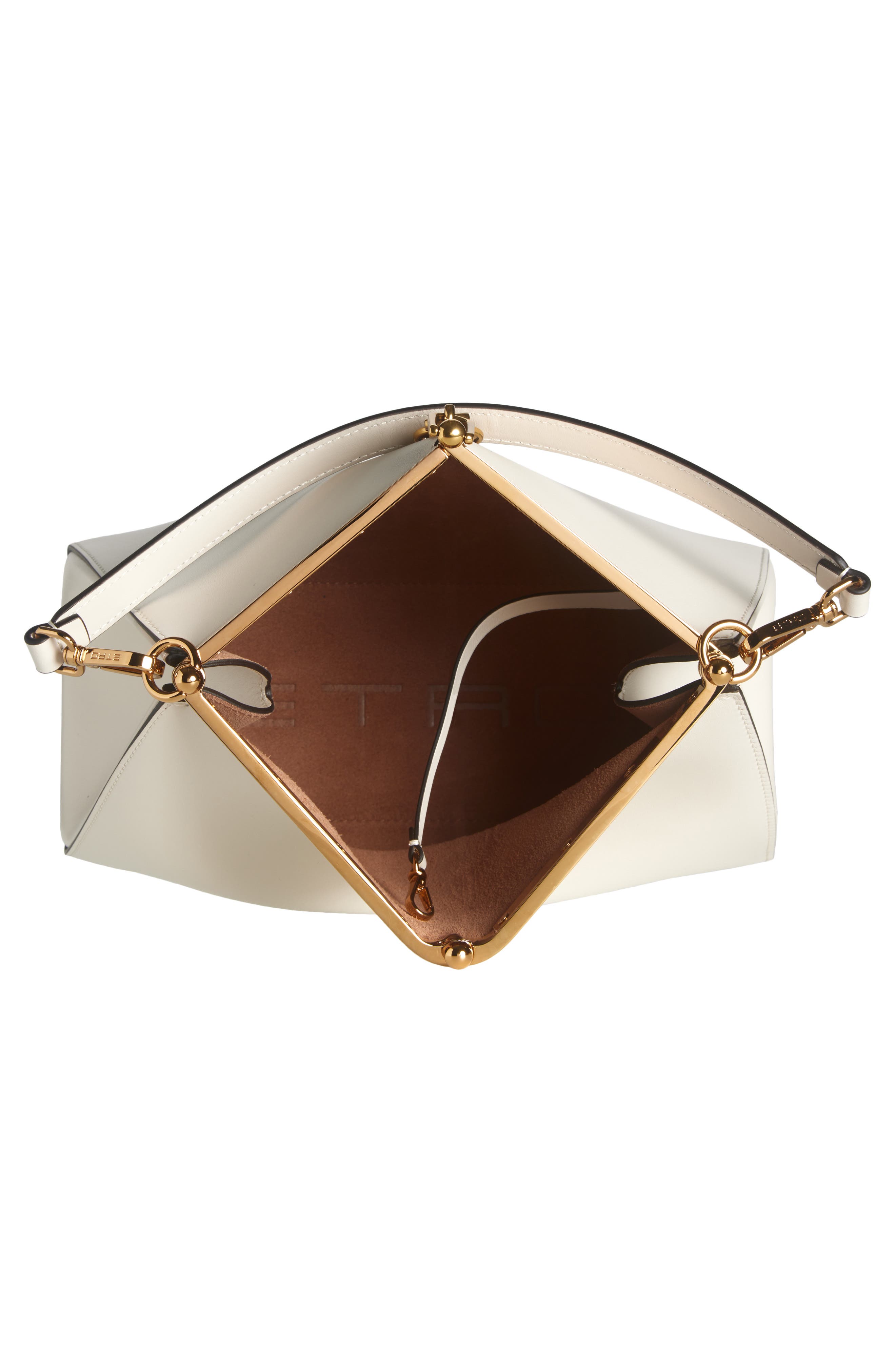 Etro Medium Vela Shoulder Bag, Alternate, color, White