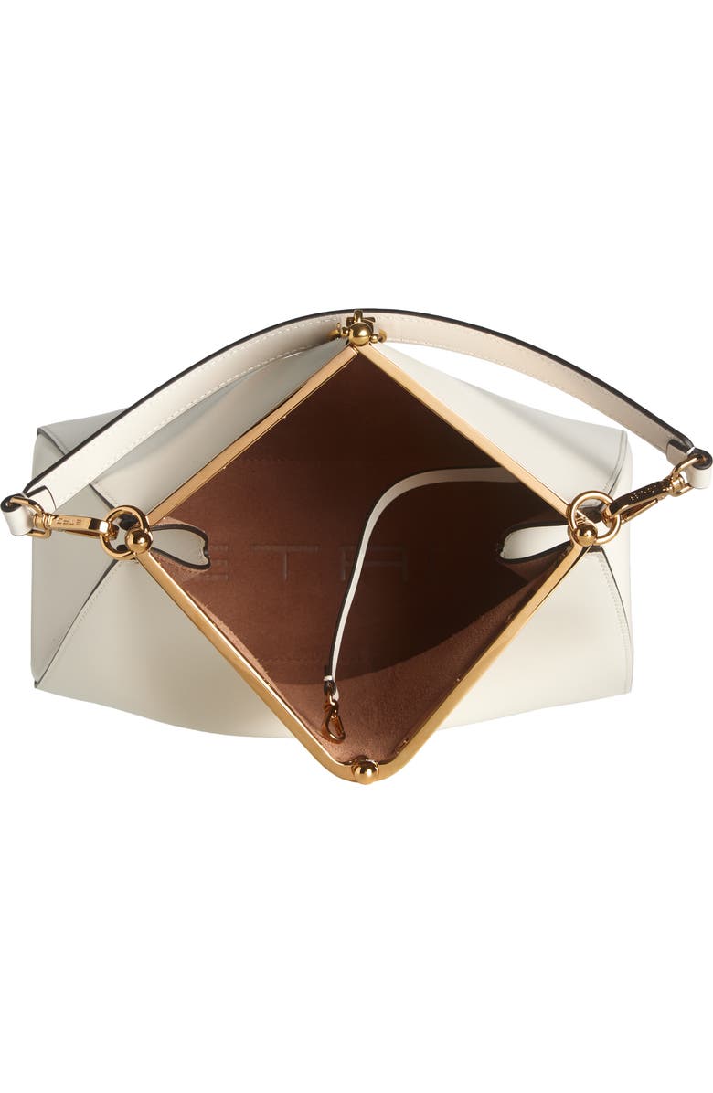 Etro Medium Vela Shoulder Bag, Alternate, color, White