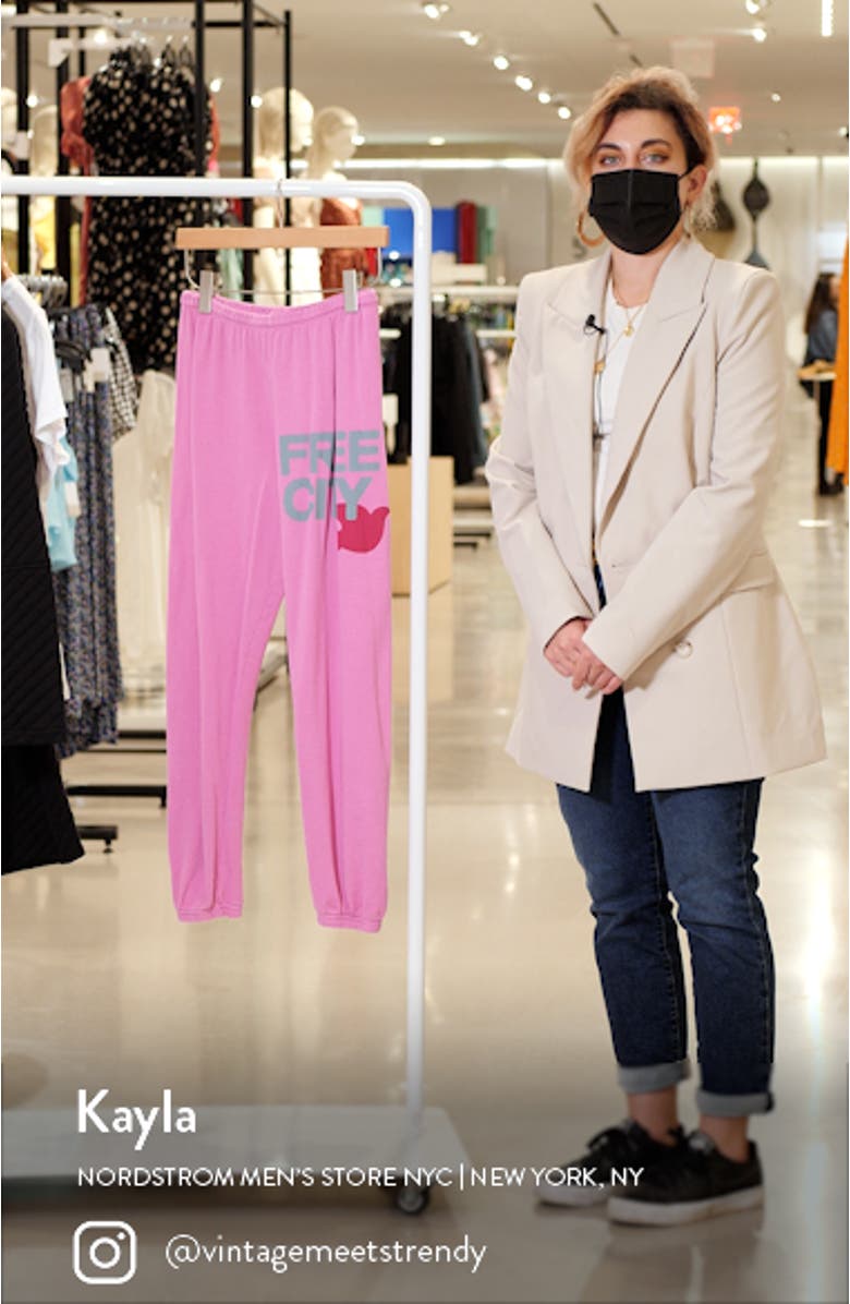 Large Logo Sweatpants, sales video thumbnail