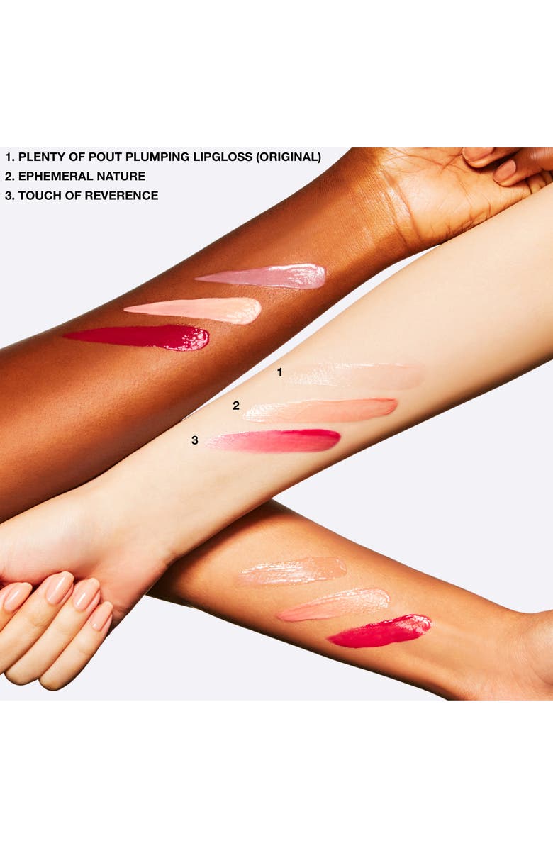 MAC Cosmetics MAC Petal Power Plenty of Pout Plumping Lip Gloss, Alternate, color, 