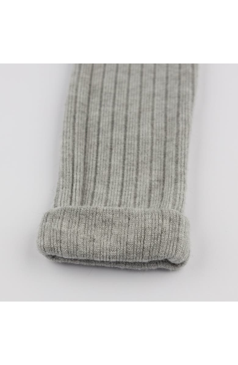 Oh baby! Brand Fuzzy Sweater Knit Patch Pant- Infant, Alternate, color, Heather Grey