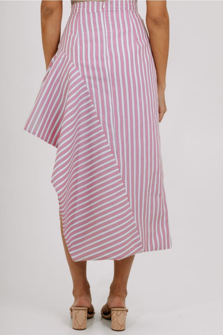 Cloud Skirt, Alternate, color, Pink Stripe
