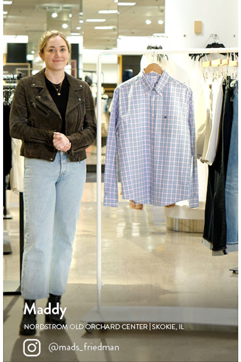 Regular Fit Spring Check Cotton Dress Shirt video