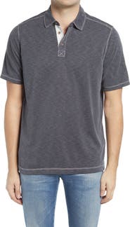 Johnston & Murphy Vintage Slub Jersey Polo