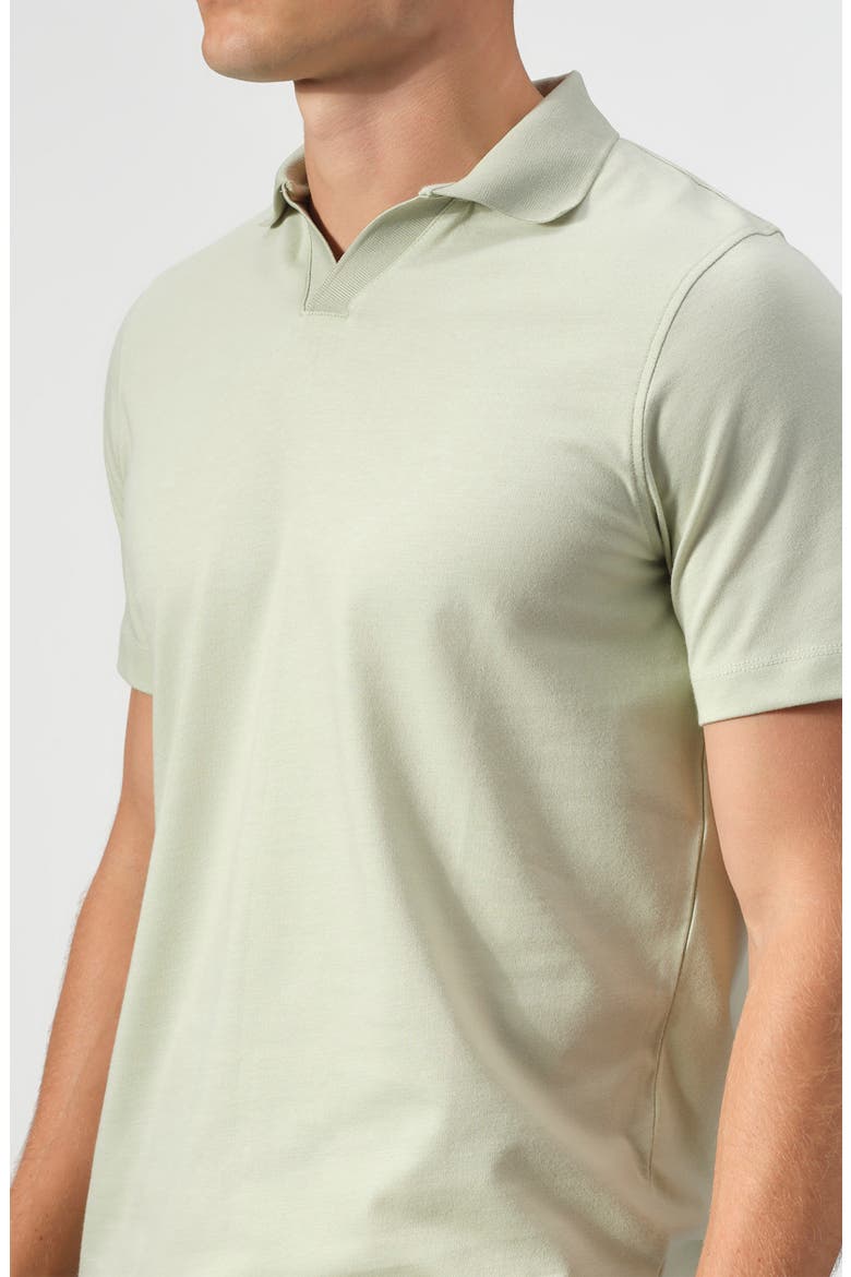 Cotton Knit Polo, Alternate, color, MINT