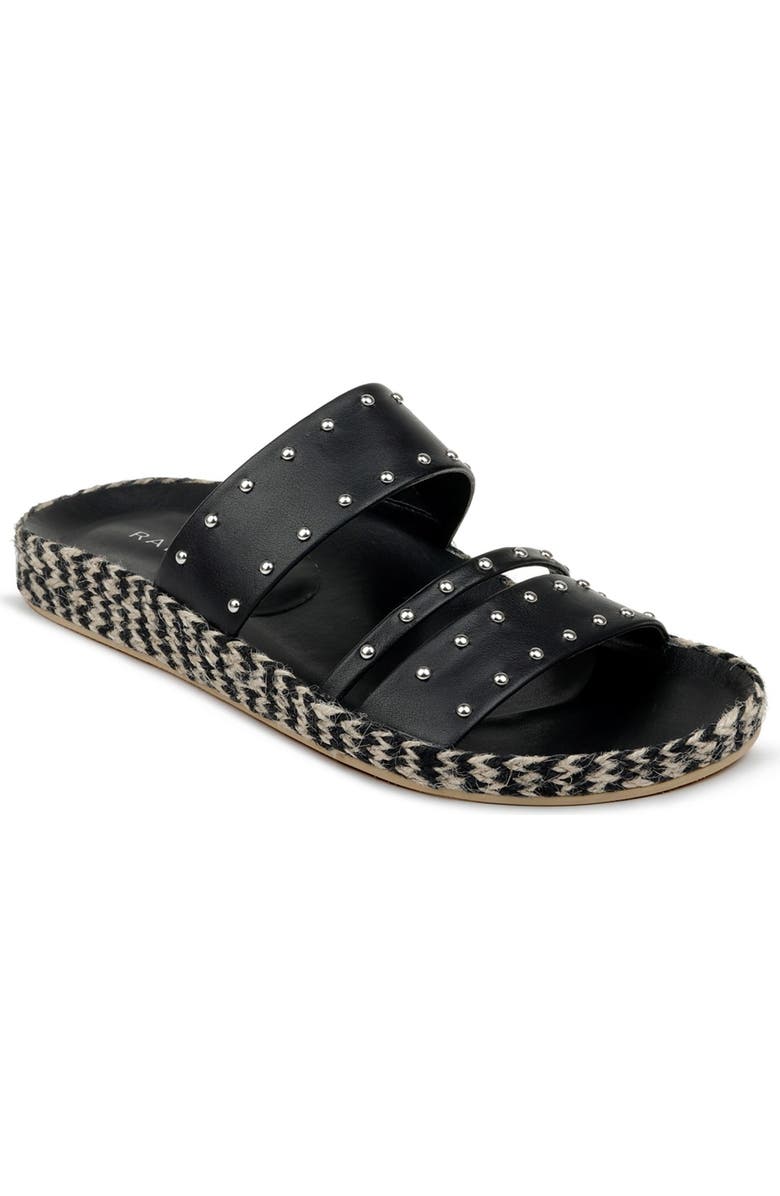 Rampage Ada Stud Embellished Sandal, Main, color,