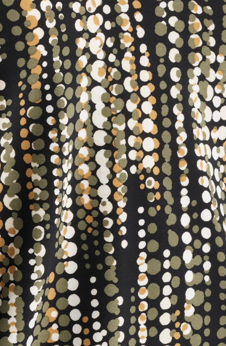 Anne Klein Printed Triple Pleat Sleeveless Top, Alternate, color, 