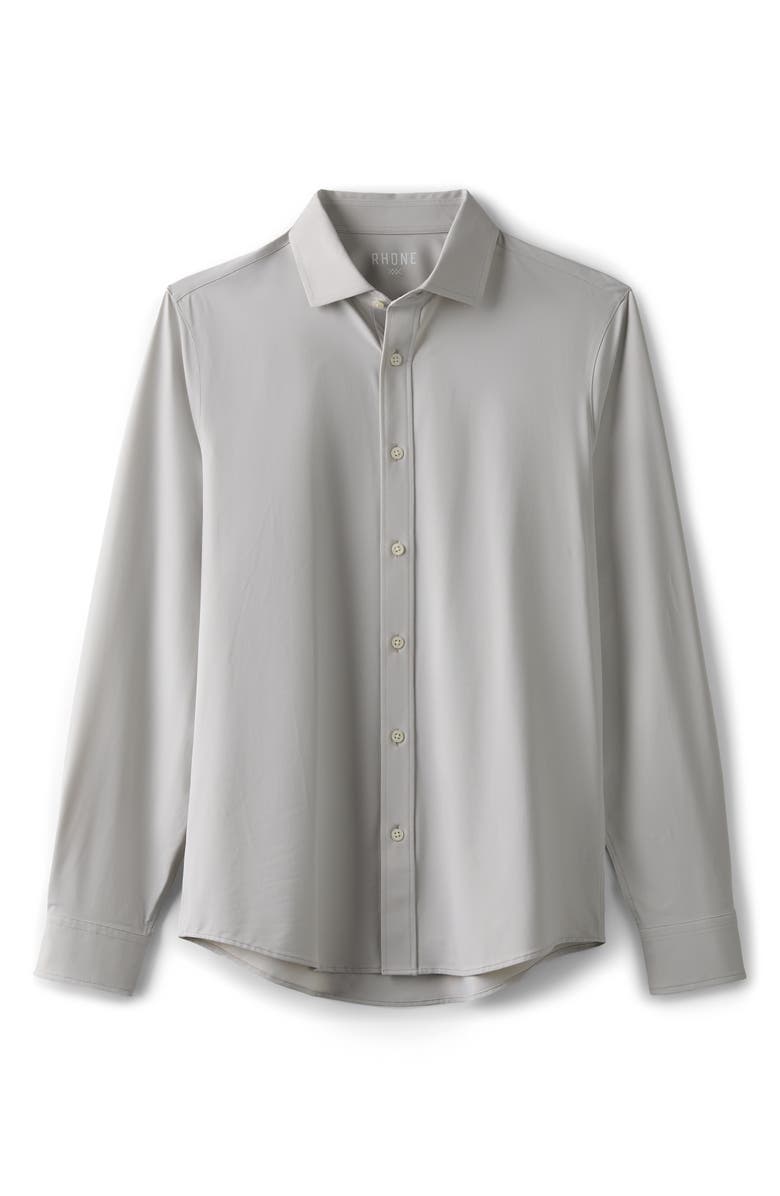 Rhone Commuter Classic Fit Stretch Button-Up Shirt, Alternate, color, Gray Stone Oxford