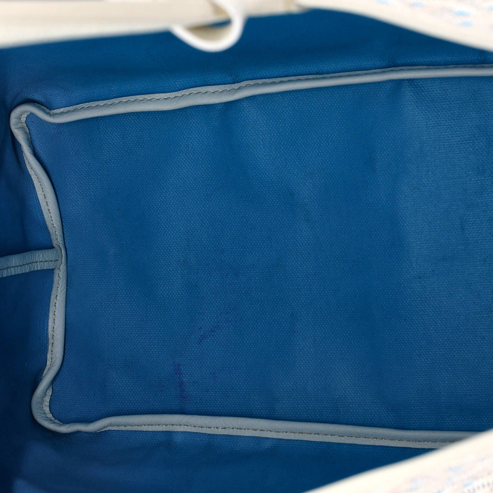 Pre-Owned Goyard Saint Louis Tote Claire Voie Coated Canvas PM, Alternate, color, Blue