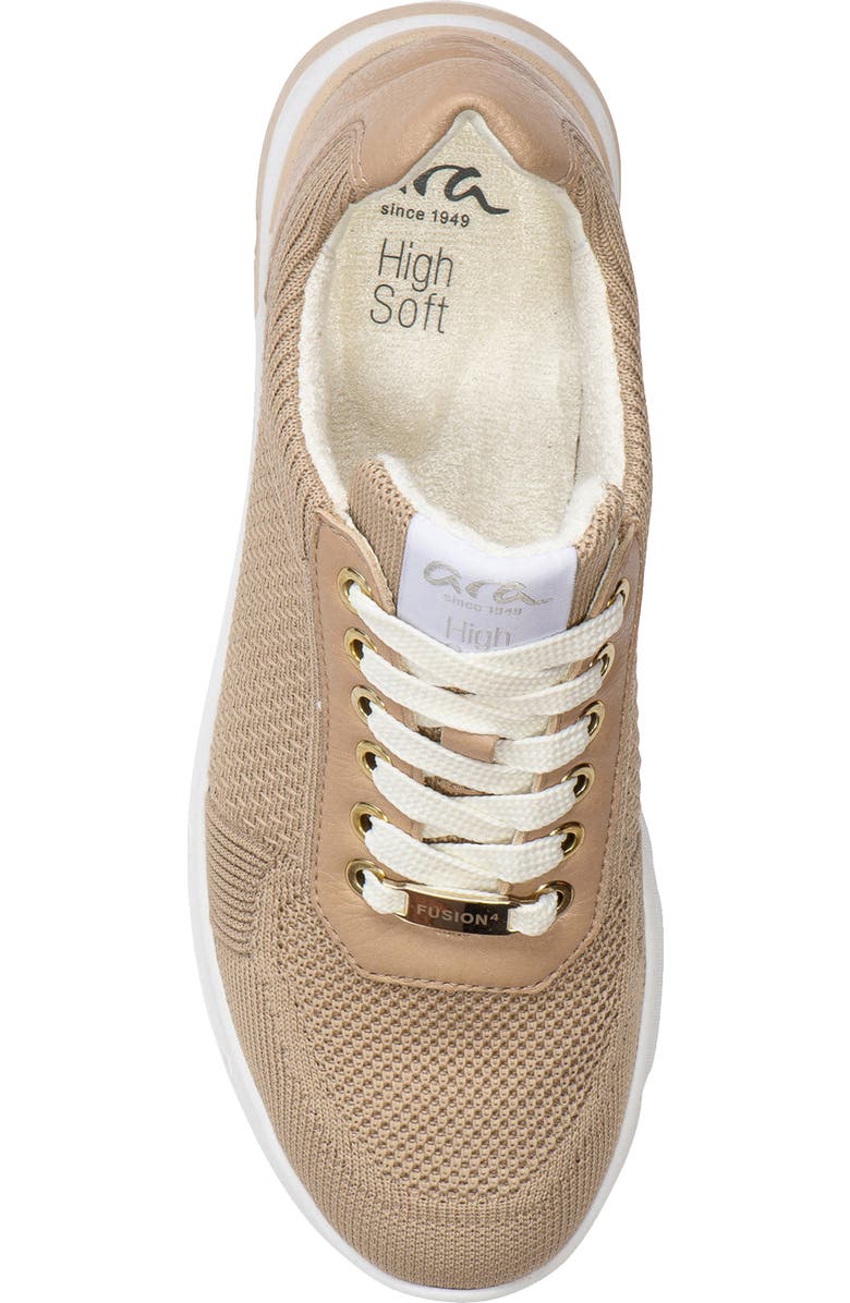 ara Nassau II Knit Wedge Sneaker, Alternate, color,