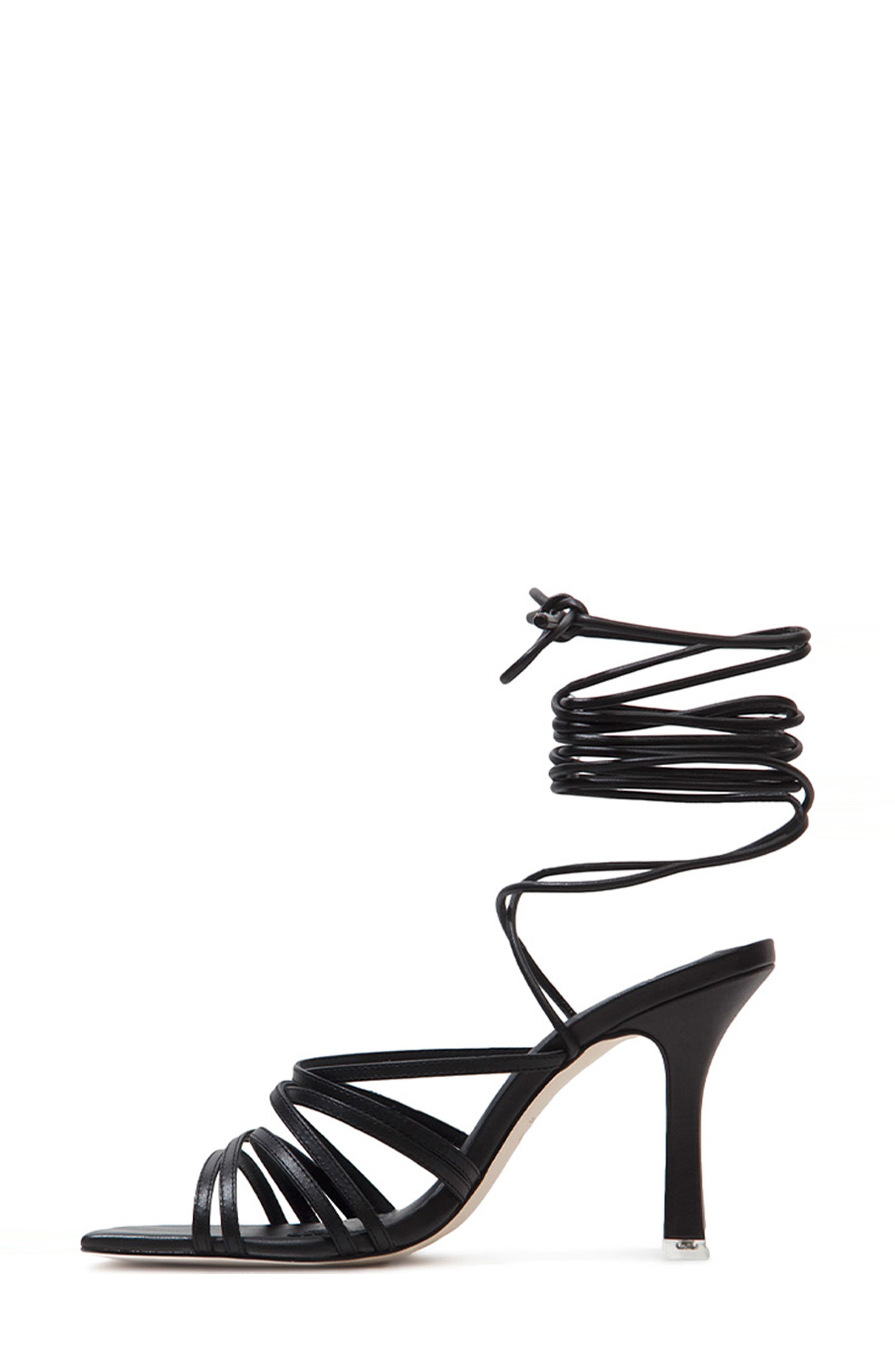 BLACK SUEDE STUDIO Lana Strappy Sandal, Alternate, color, 