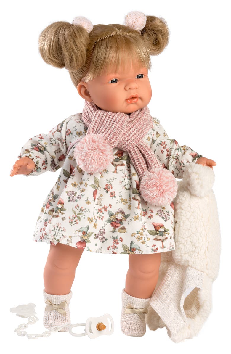 Llorens Gianna 15-Inch Soft Body Crying Baby Doll, Alternate, color,