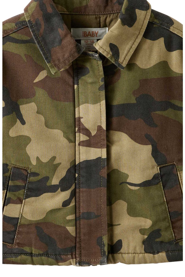Rae Denim Jacket, Alternate, color, Camo
