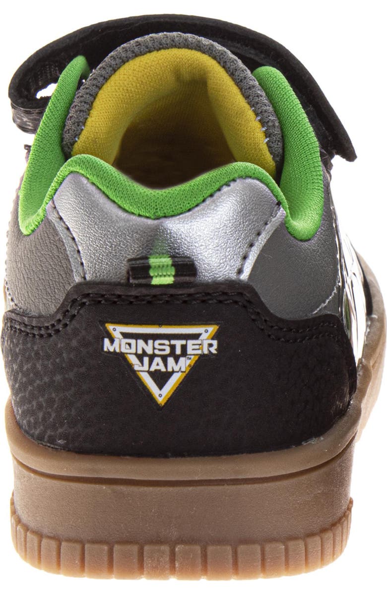 Monster Jam Sneaker, Alternate, color, Black Grey