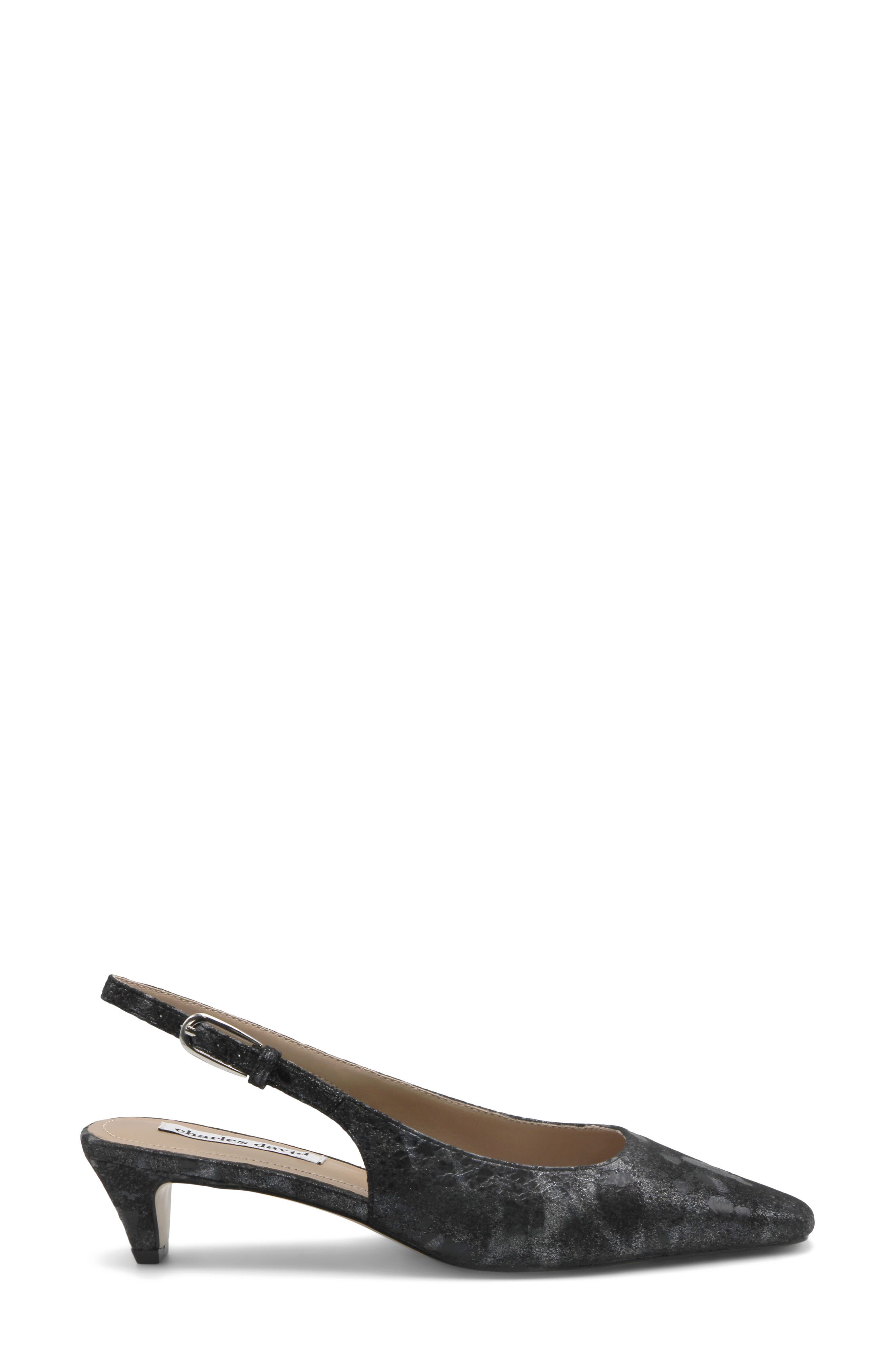 Ficken Slingback Pump, Alternate, color, BLACK-LEOPARD PRINT