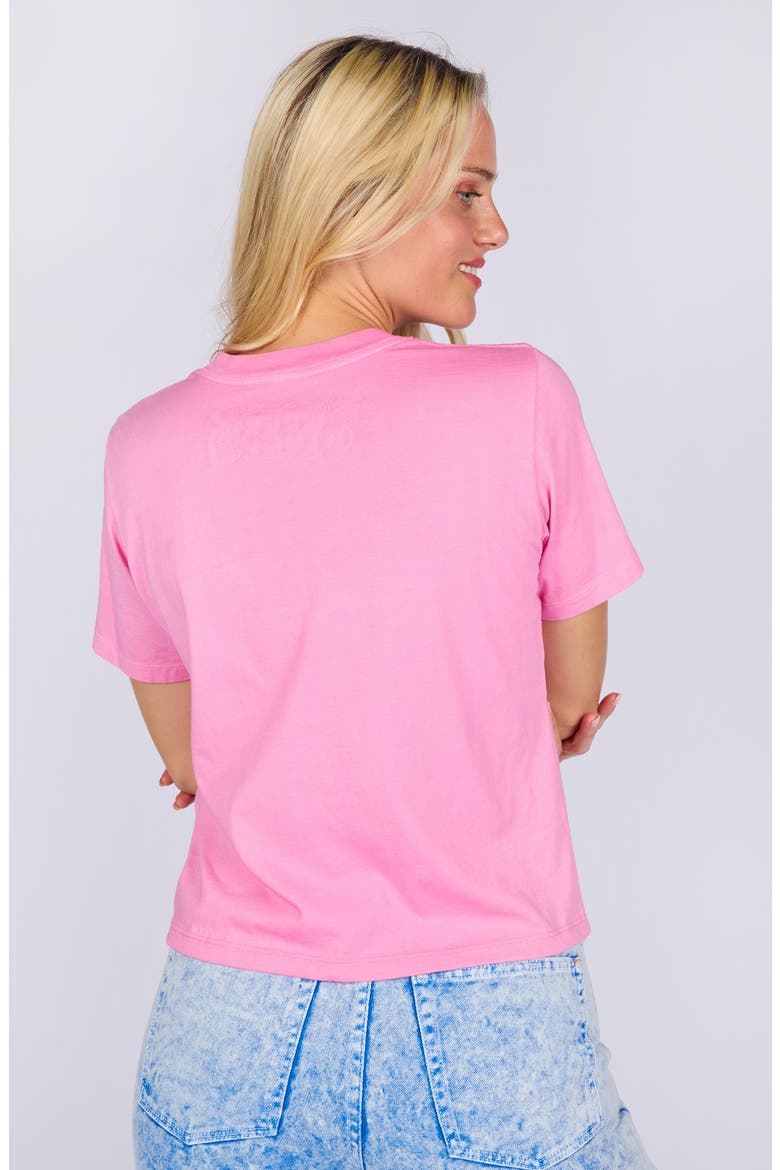 Crop Tee, Alternate, color, Famous