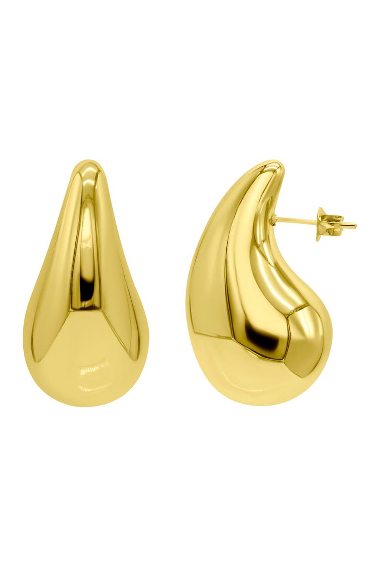 Sculptural Drop Earrings, Alternate, color, GOLD