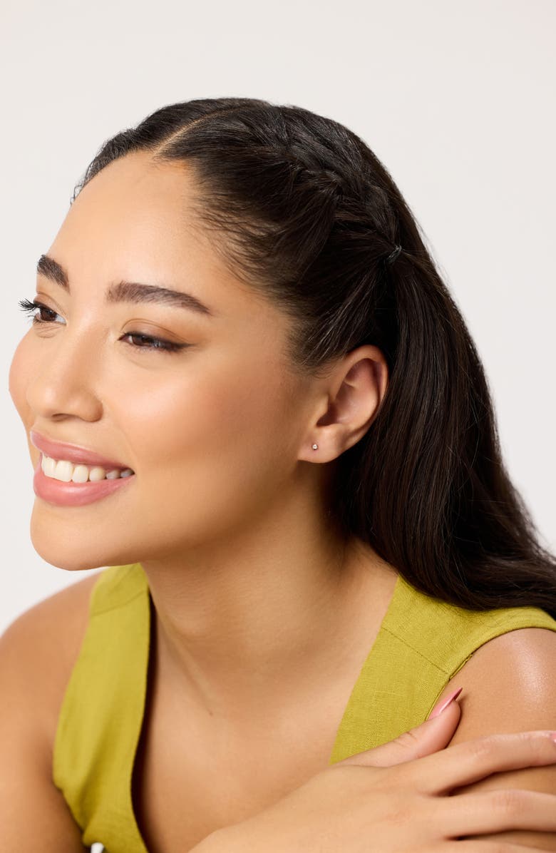 Ana Luisa Lab Grown Diamond Earrings - Gold Mini Diamond Studs, Alternate, color, Gold