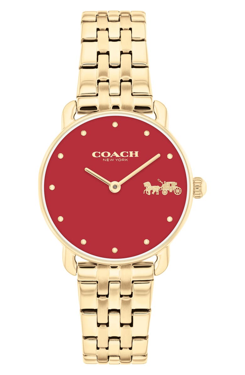 COACH Elliot Bracelet Watch, 28mm, Main, color, 