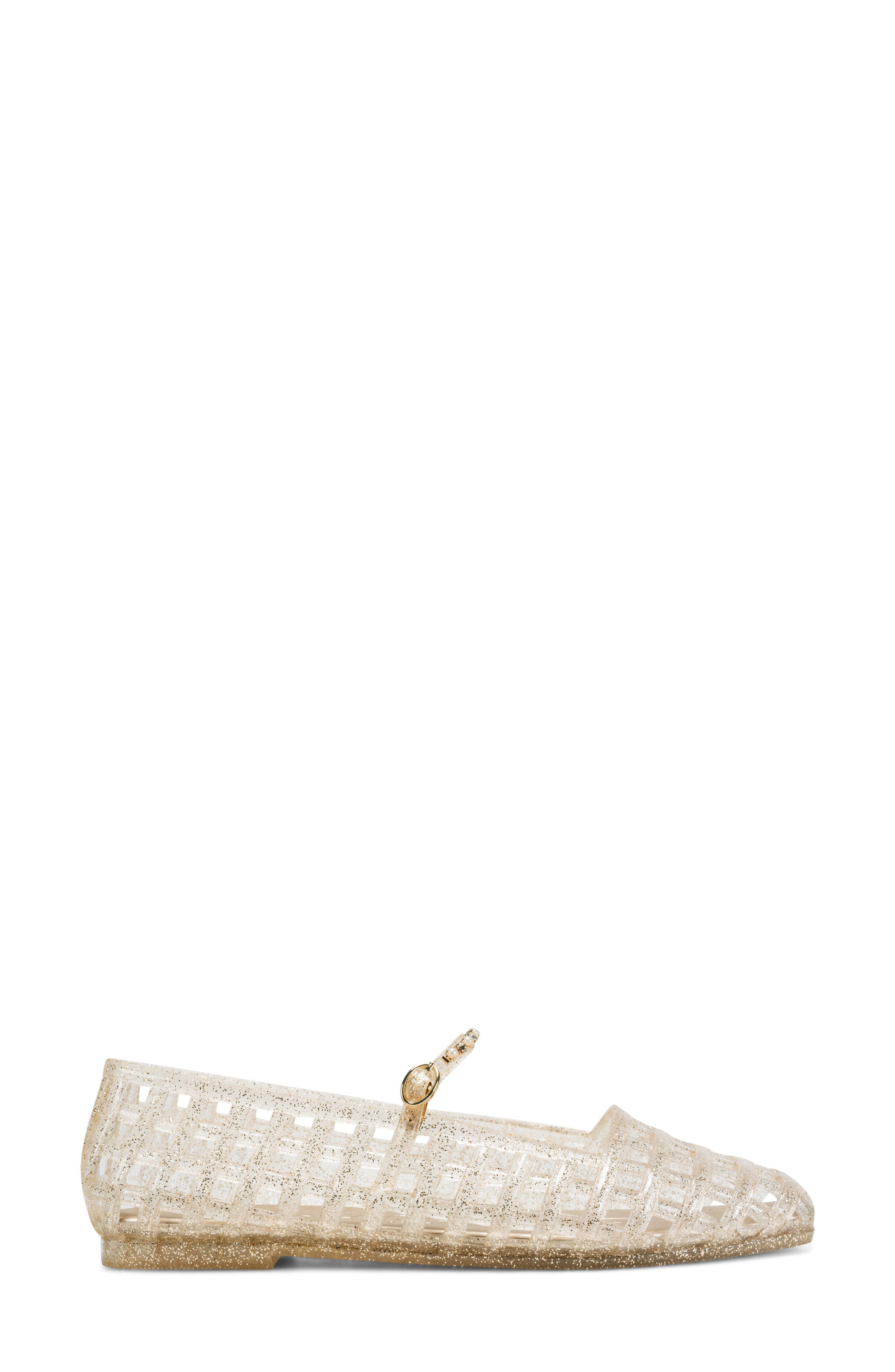 Juliska Mary Jane Flat, Alternate, color, WHITE GOLD