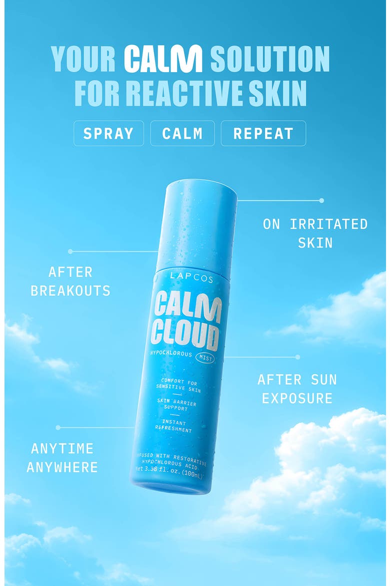 Calm Cloud Facial Mist, Alternate, color, BLUE