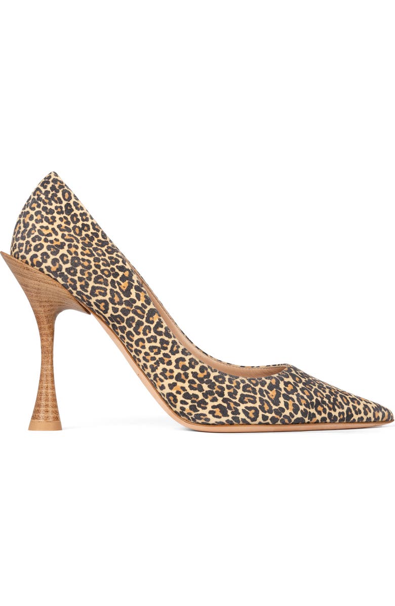 BETZÁBE Thalia Pointed Toe Pump, Alternate, color, Tan Ocelot Suede