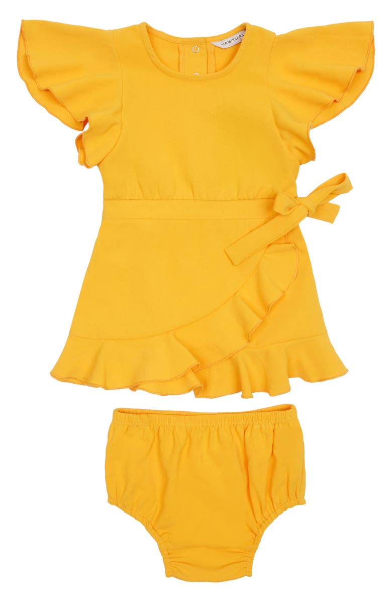 Habitual Girl Habitual Crepe Wrap Dress, Main, color, 