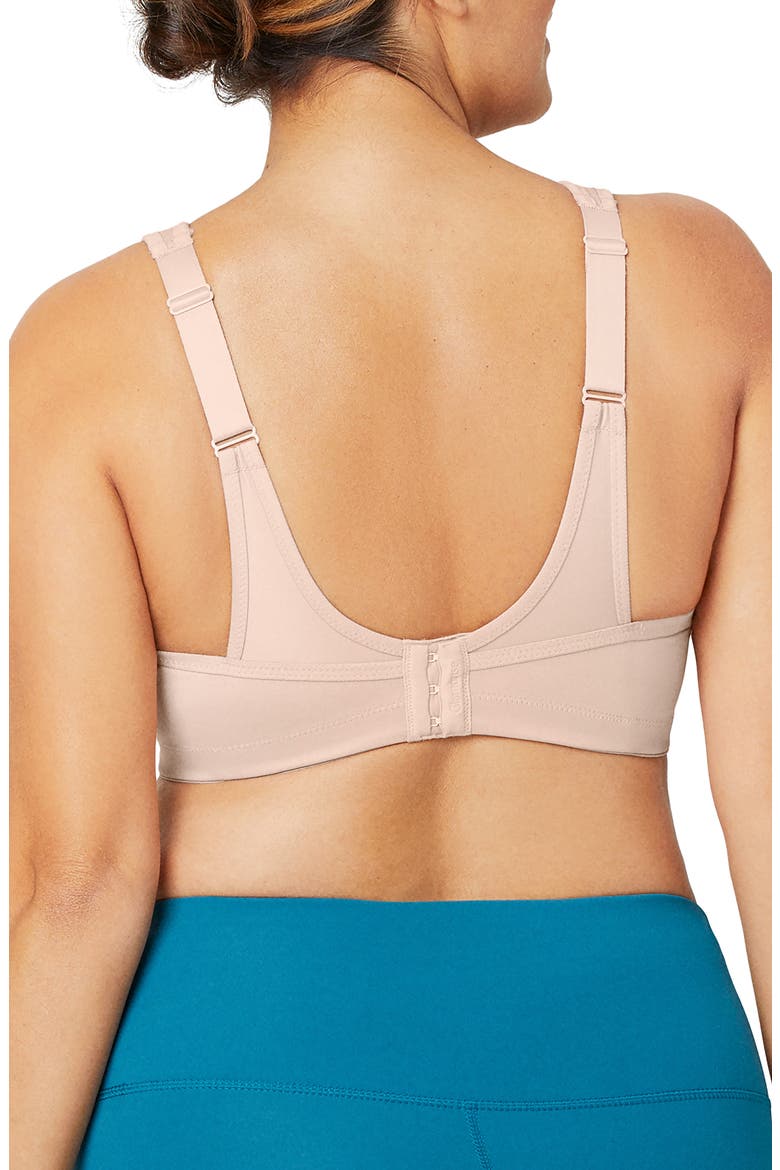 No-Bounce Camisole Sports Bra, Alternate, color, LIGHT BROWN