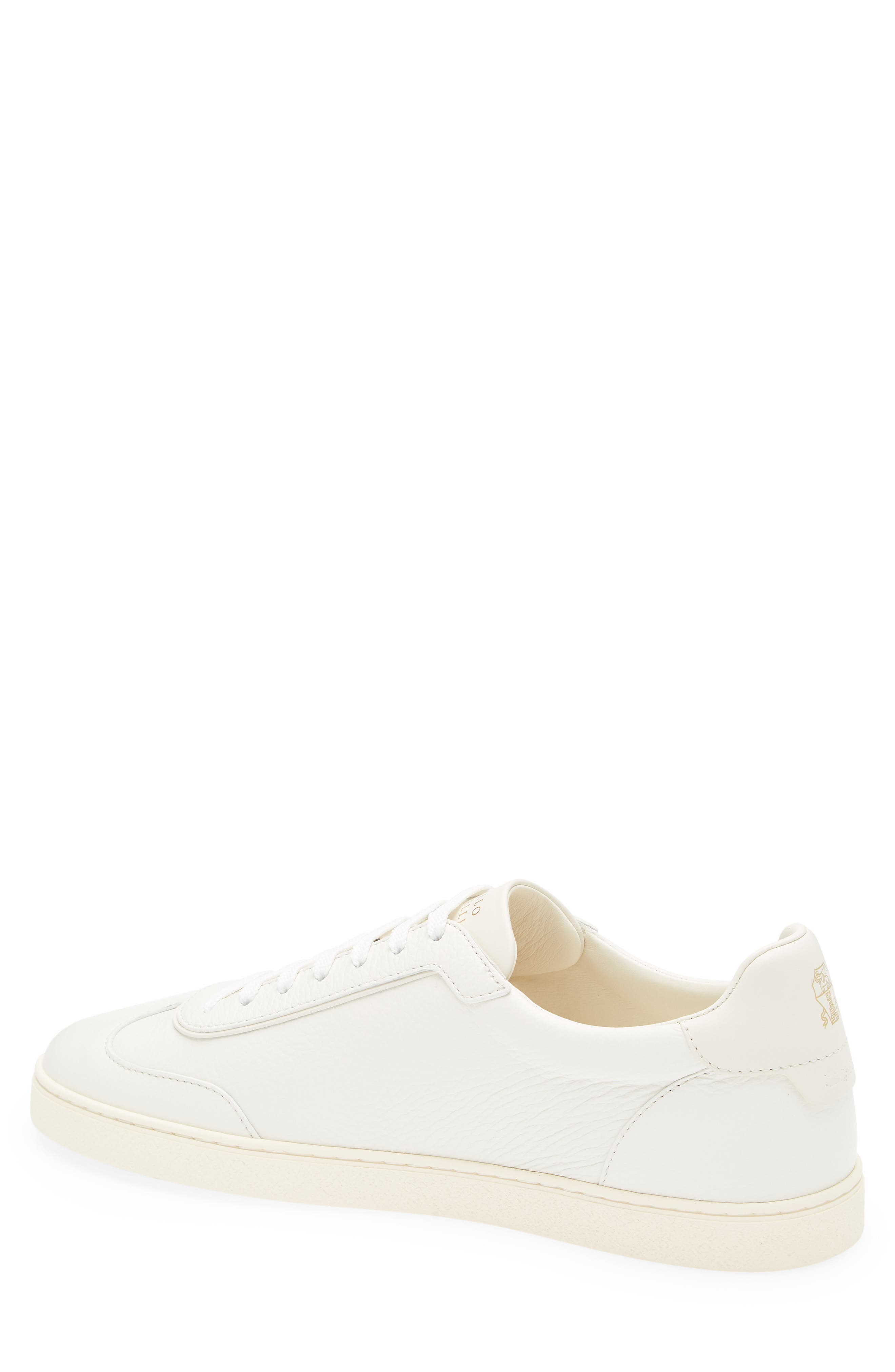 Brunello Cucinelli Low Top Sneaker, Alternate, color, Cjx19 White