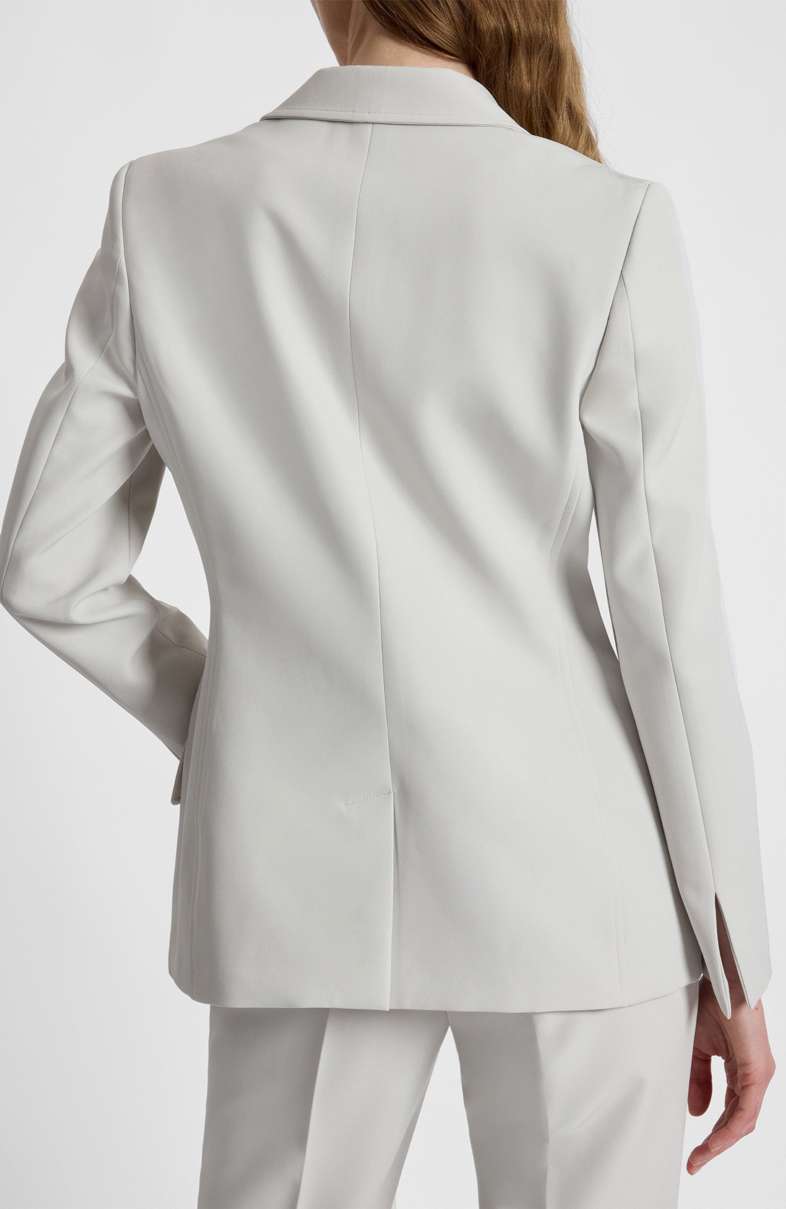 Jess Crepe Single Button Jacket - image 2