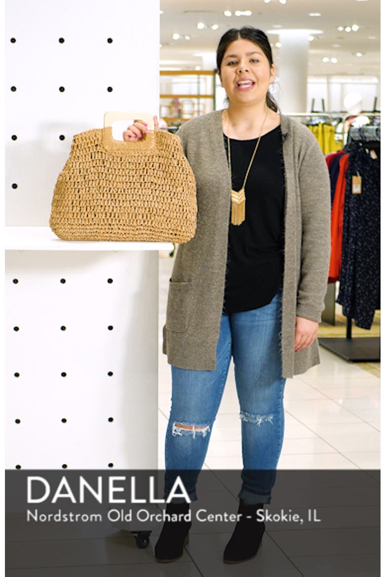 Woven Square Handle Satchel video