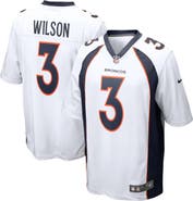 Nike Men's Nike Russell Wilson White Denver Broncos Game Jersey