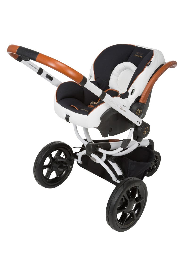 Quinny® x Rachel Zoe Moodd Jet Set Special Edition Single Stroller, Alternate, color, WHITE