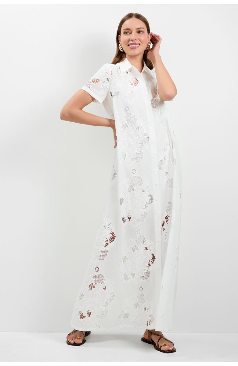 Trina Turk Kon Tiki Maxi Dress - Whitewash, Alternate, color, Whitewash