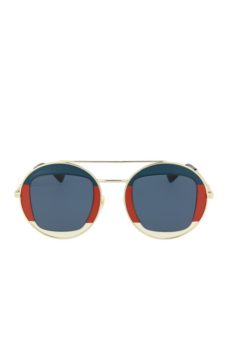 Gucci 47mm Novelty Sunglasses, Alternate, color,