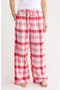 selected White- Red Scottish Plaid