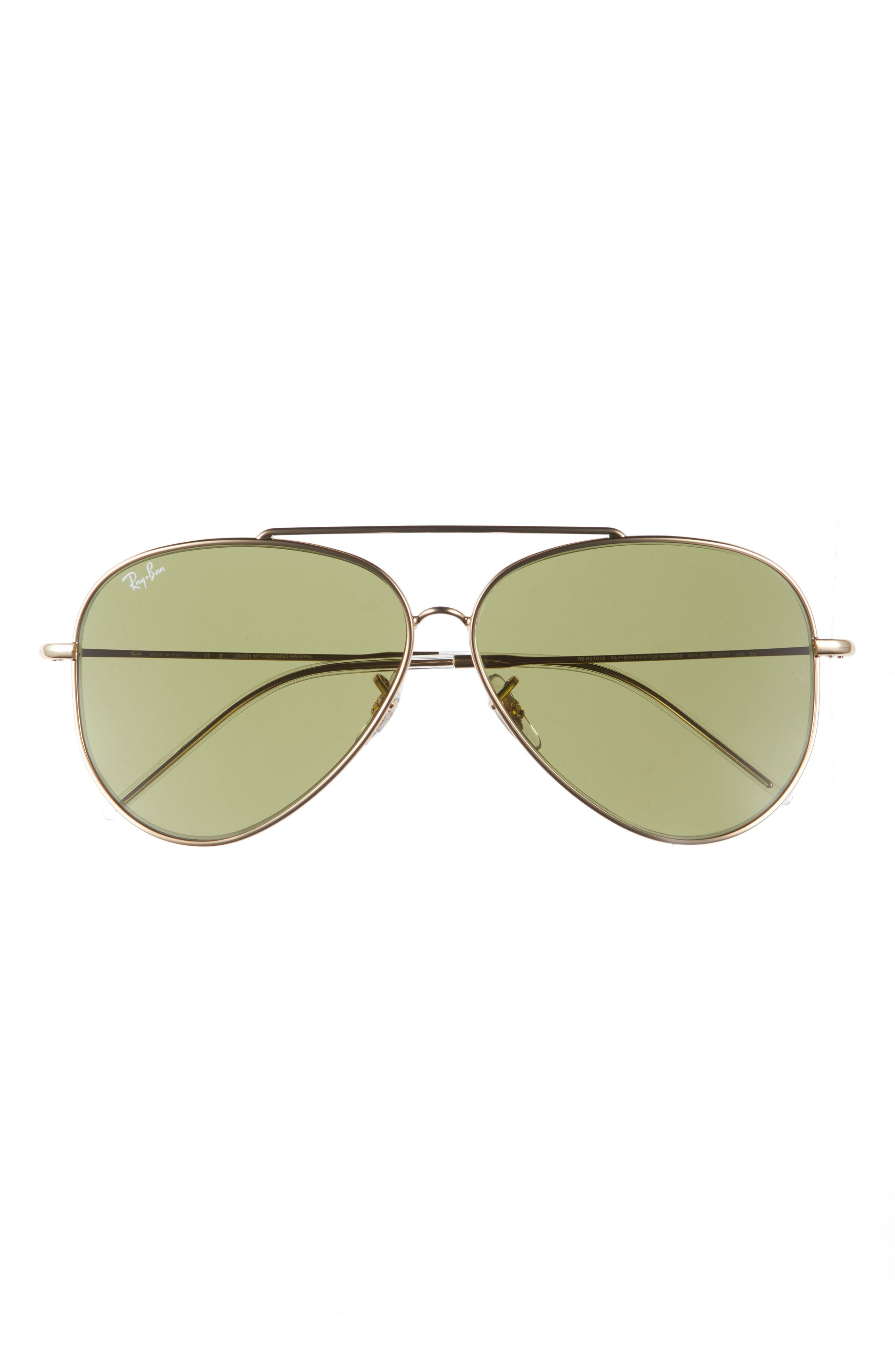 Ray-Ban Reverse 62mm Oversize Aviator Sunglasses (Men) | Nordstrom
