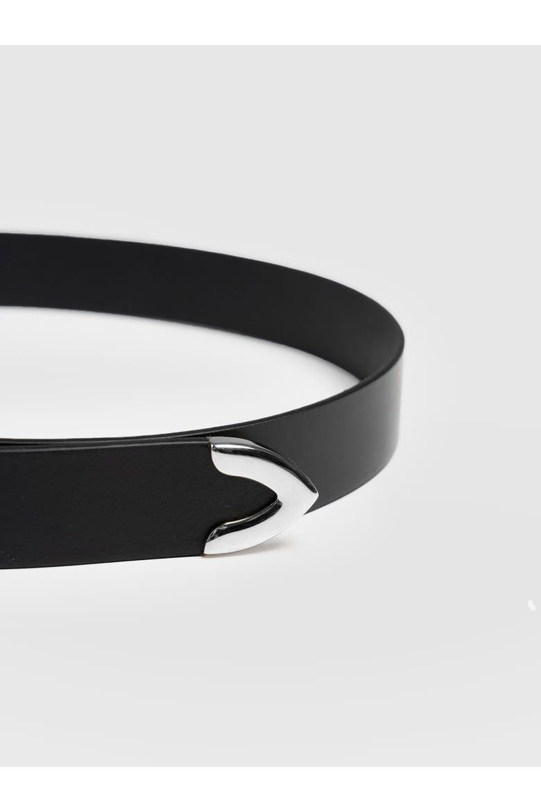 Hoxton Belt, Alternate, color, Black/Silver