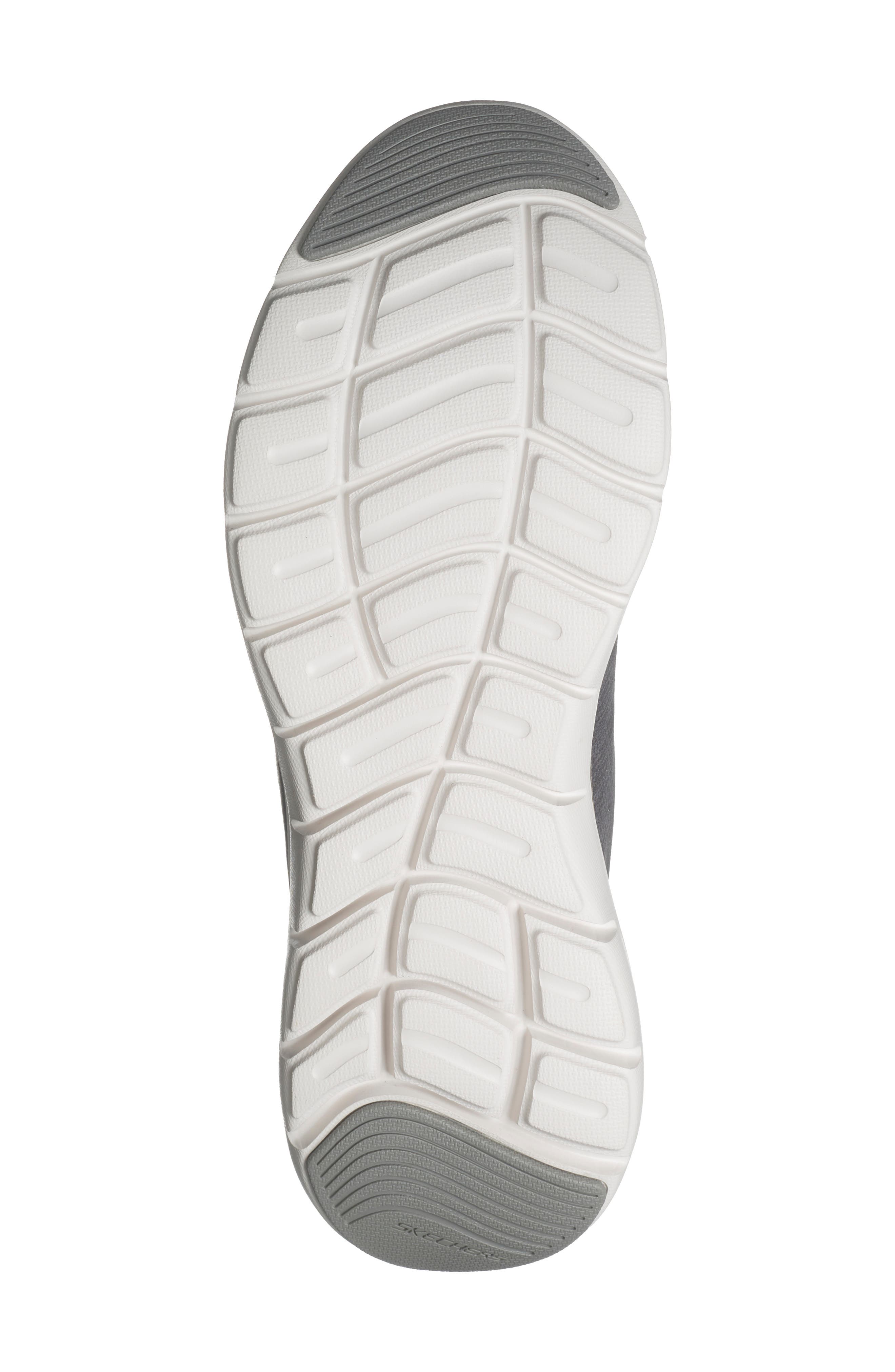 SKECHERS Flex Advantage 5.0 Arlus Sneaker, Alternate, color, Black/White