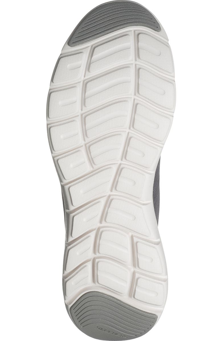 SKECHERS Flex Advantage 5.0 Arlus Sneaker, Alternate, color, Black/White