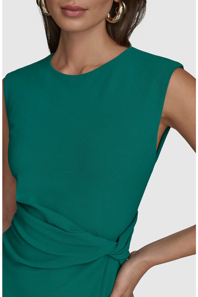 Twist Waist Sheath Dress, Alternate, color, LAWN