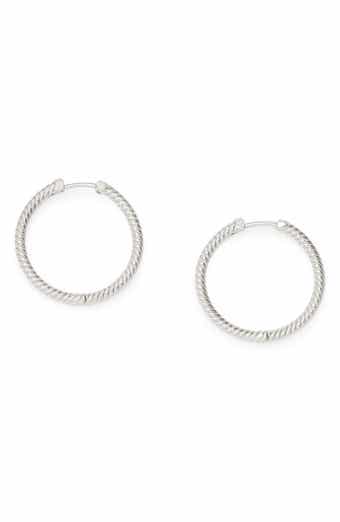 Rope Hoop Earrings