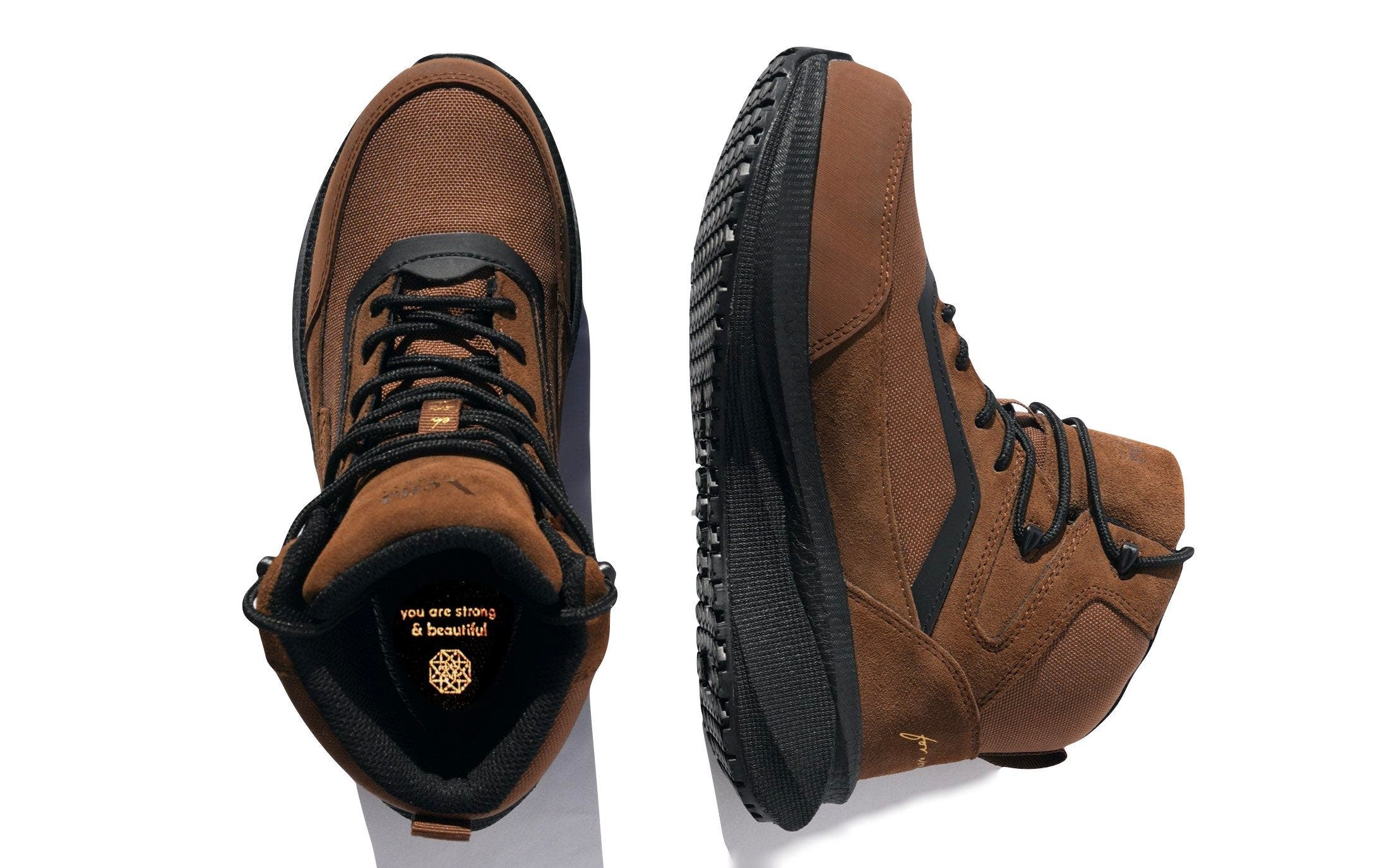 Xena Workwear Luna Composite Toe Waterproof High Top Safety Boot, Alternate, color, Dusk Brown