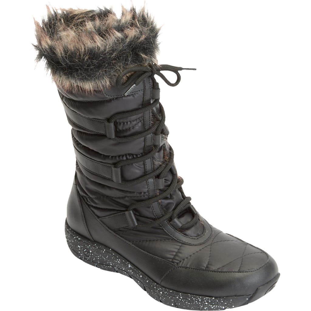 Comfortview The Izabella Trail Weather Boot In Black