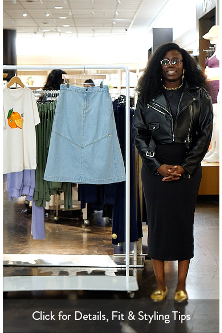 Kids' Sportswear Denim Midi Skirt video
